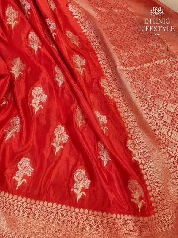 Tissue Crepe Silk Saree