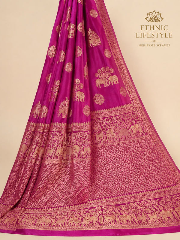 Heritage Weaves - Mashru Silk Saree
