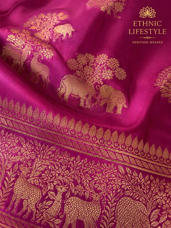 Heritage Weaves - Mashru Silk Saree