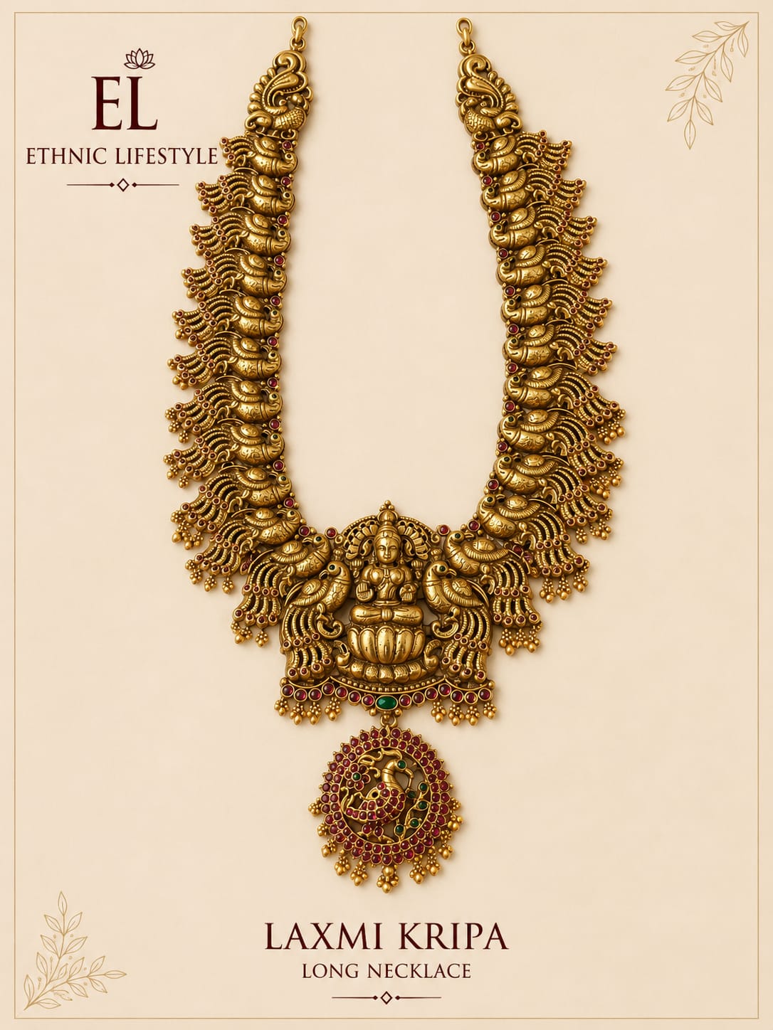 Laxmi Kripa Long Necklace
