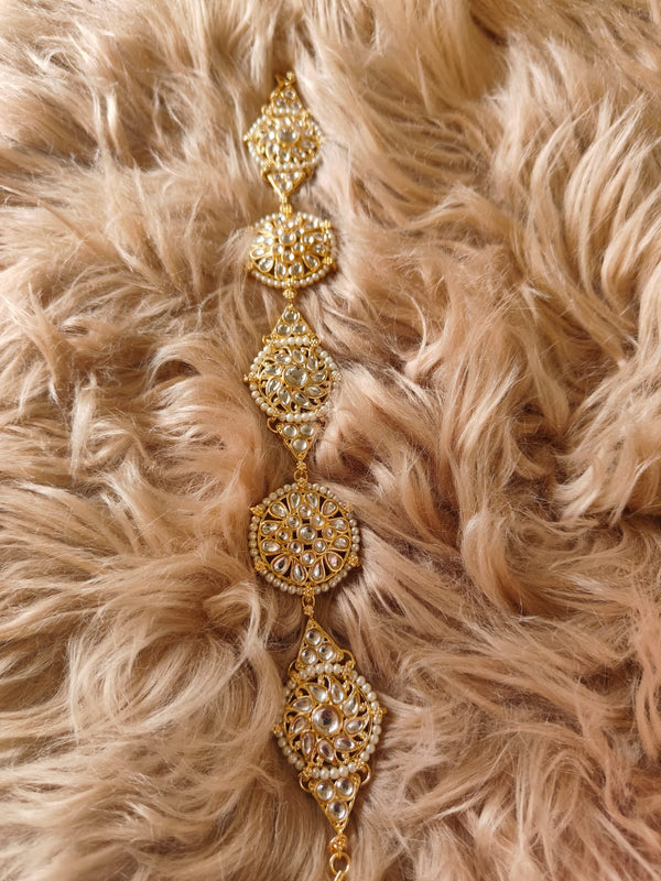 Heritage Kundan Head Band