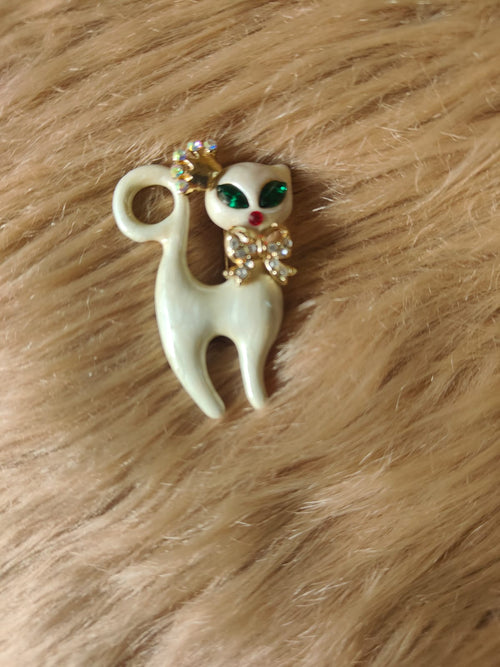 Celestial Cat Brooch