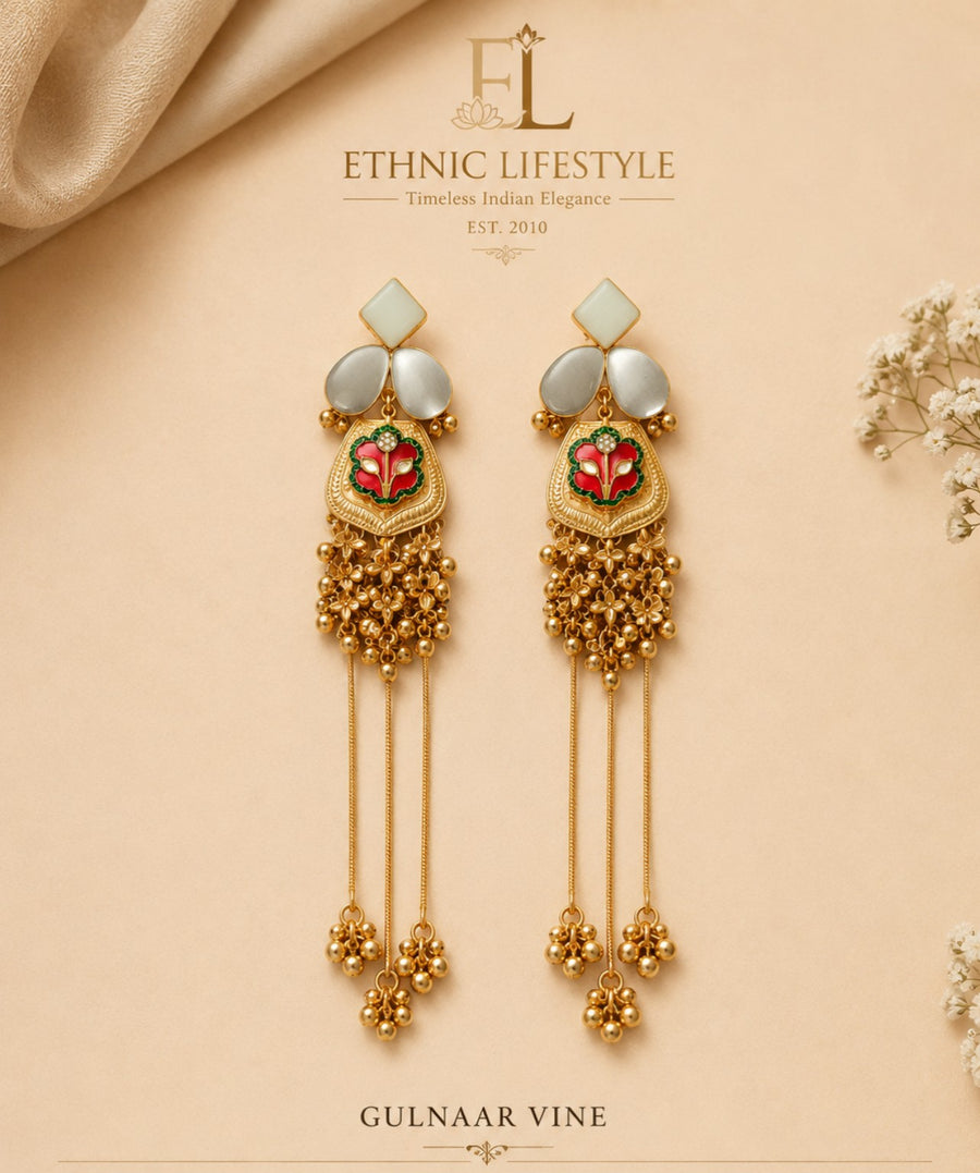 Gulnaar Vine Earrings