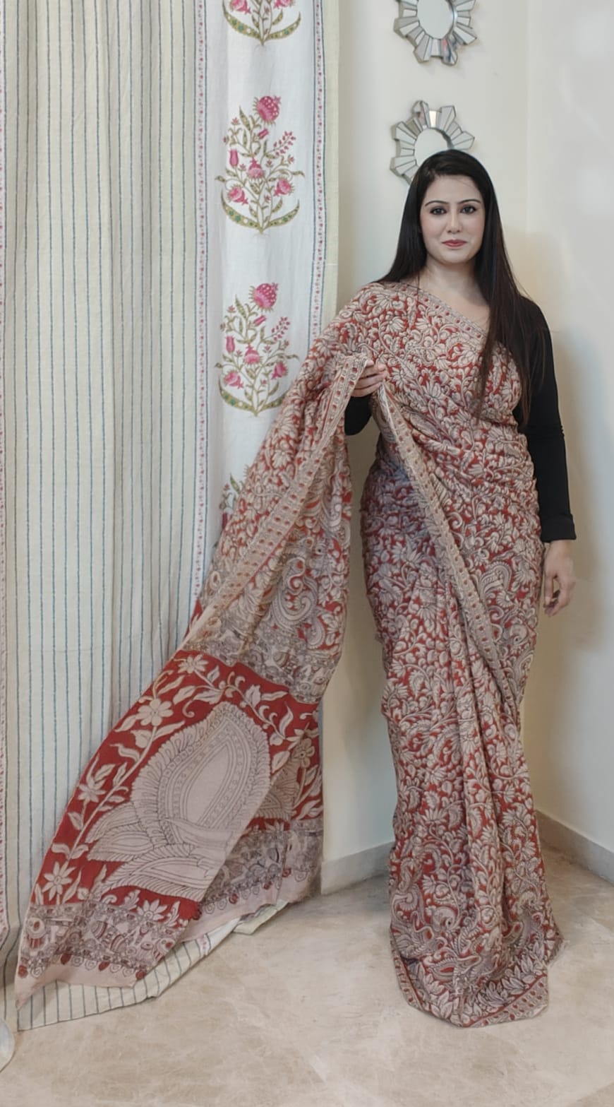 Kalamkari cotton Saree -II