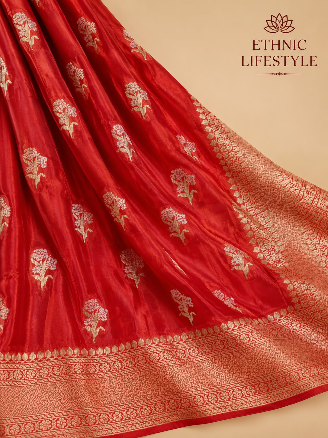 Tissue Crepe Silk Saree
