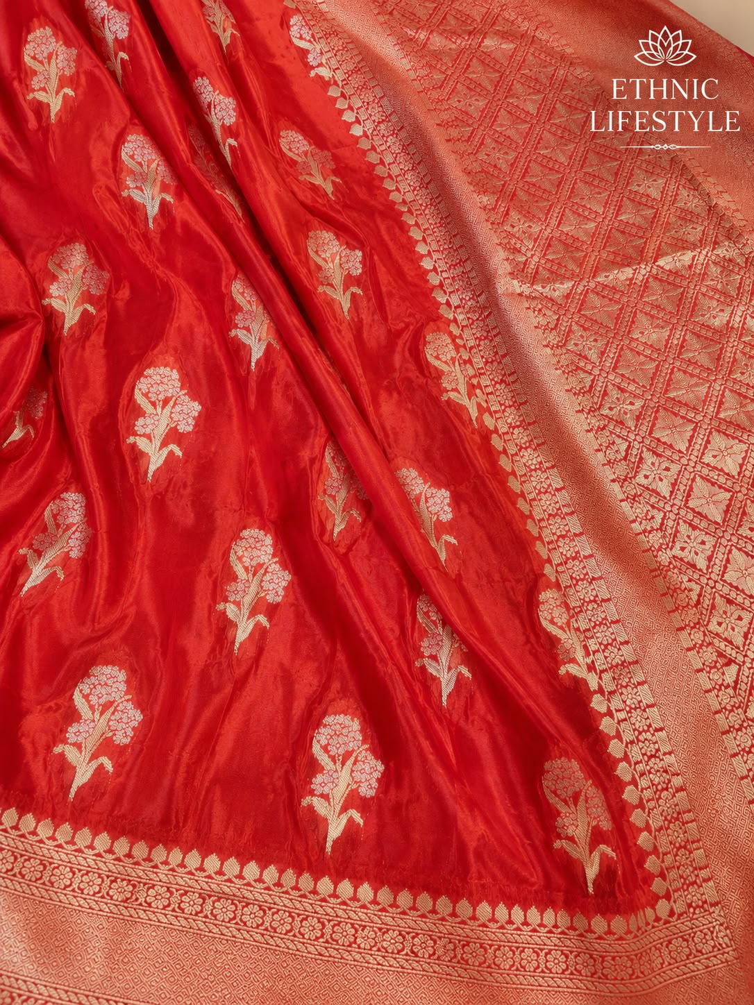 Tissue Crepe Silk Saree