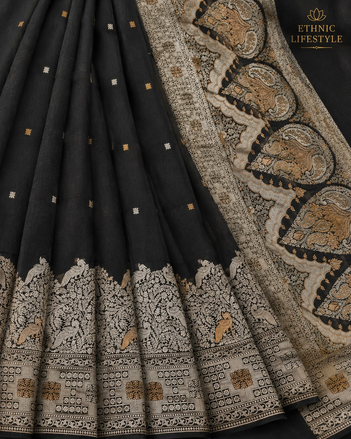 Pure Mushru Silk Saree