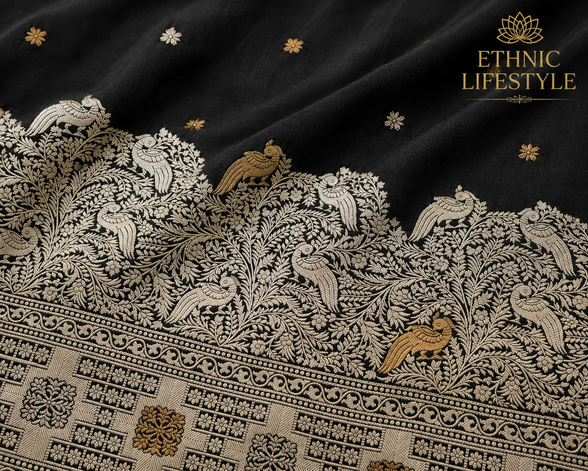 Pure Mushru Silk Saree
