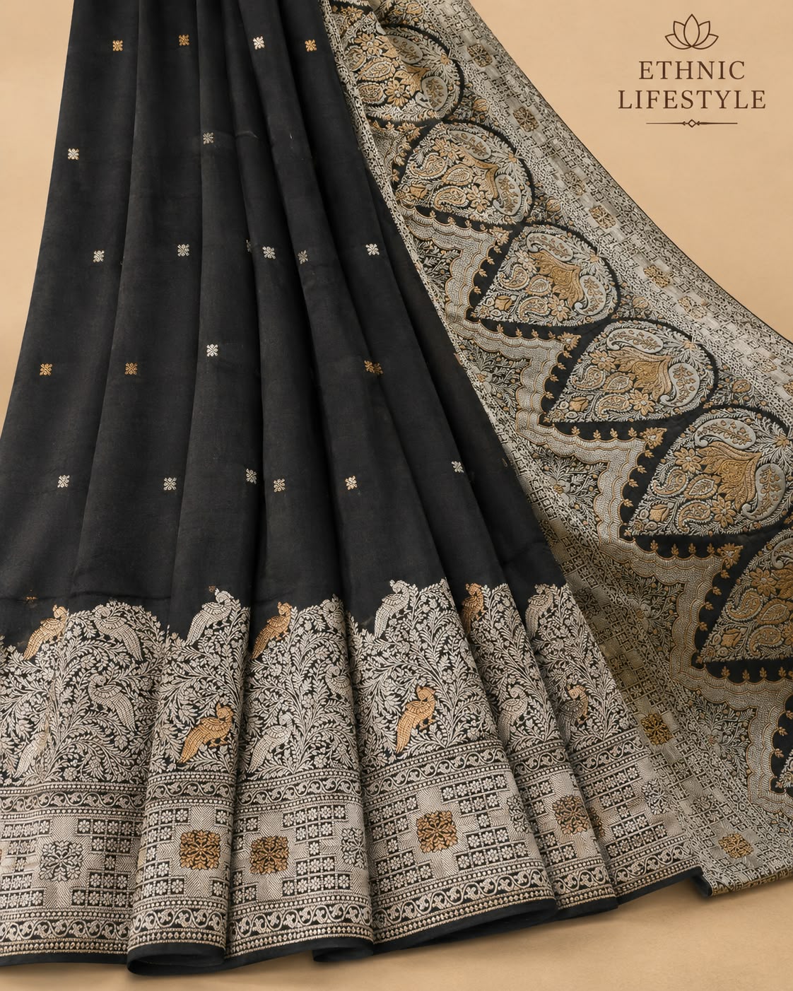 Pure Mushru Silk Saree