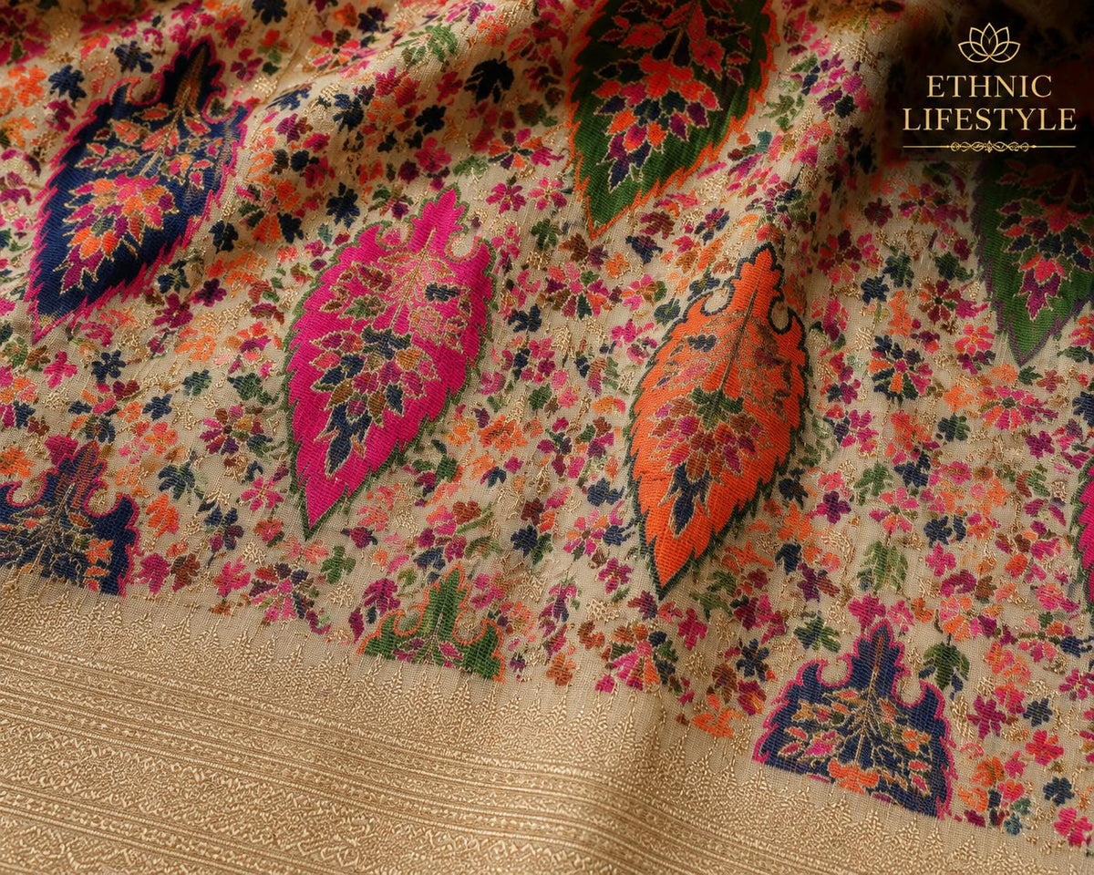 Gulrang Brocade Saree