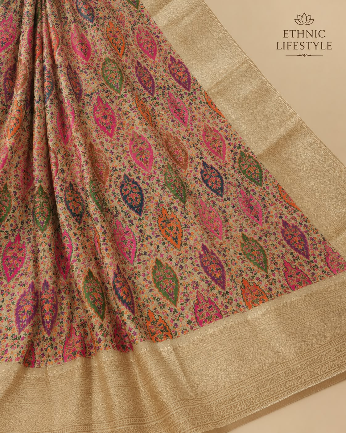 Gulrang Brocade Saree